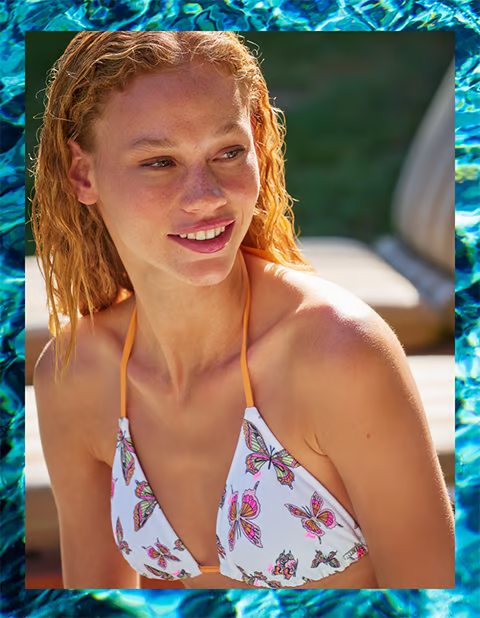 Tess Summer Carter featured in  the Victoria\'s Secret PINK advertisement for Spring/Summer 2025