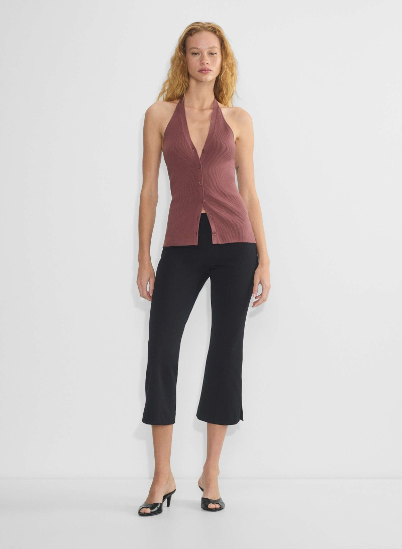 Tess Summer Carter featured in  the Aritzia catalogue for Spring/Summer 2025