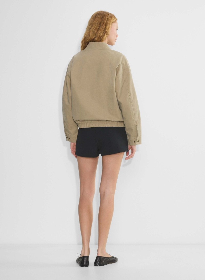 Tess Summer Carter featured in  the Aritzia catalogue for Spring/Summer 2025
