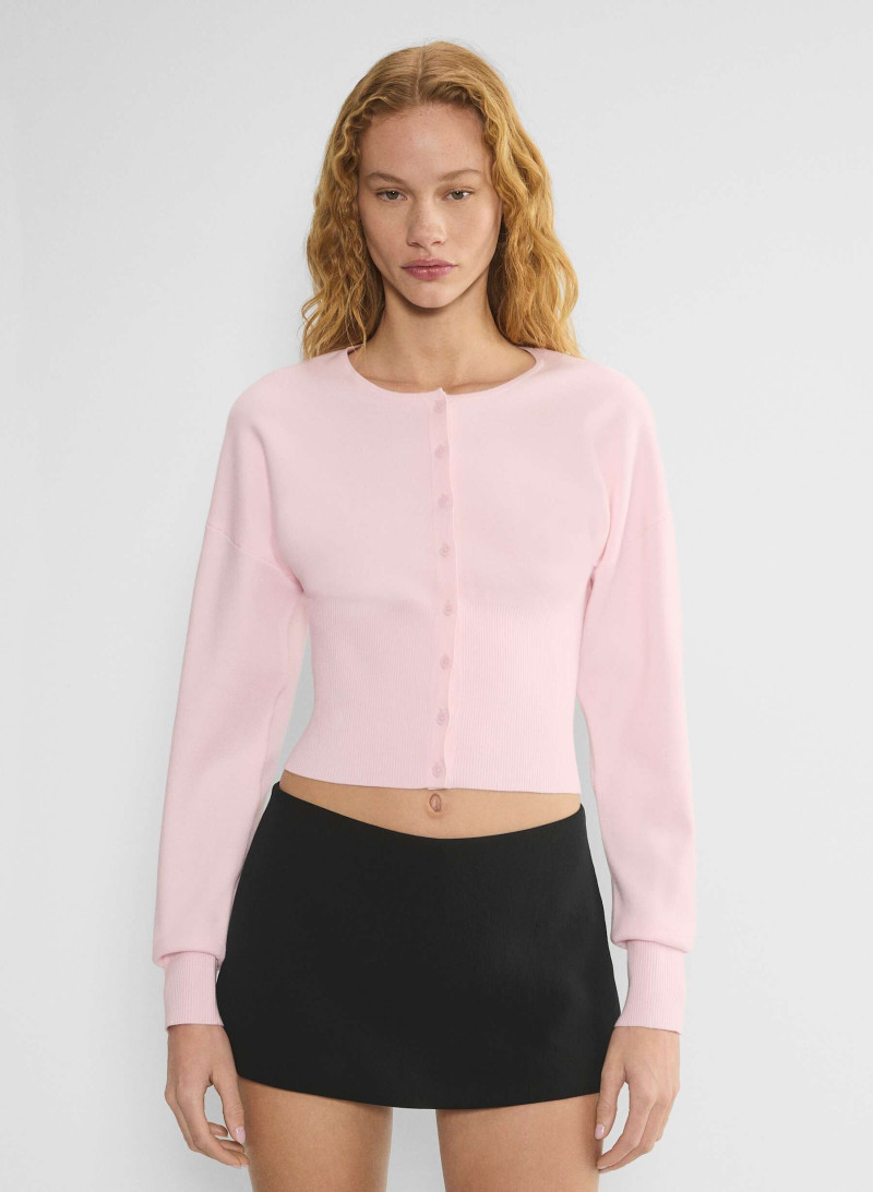 Tess Summer Carter featured in  the Aritzia catalogue for Spring/Summer 2025