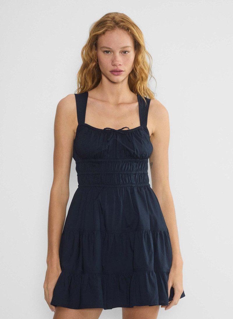 Tess Summer Carter featured in  the Aritzia catalogue for Spring/Summer 2025