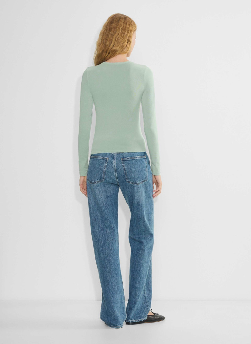 Tess Summer Carter featured in  the Aritzia catalogue for Spring/Summer 2025