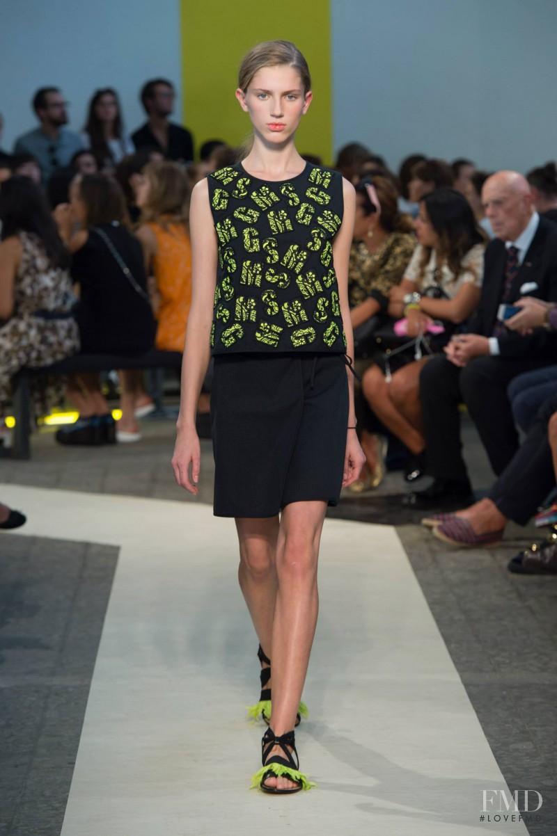 MSGM fashion show for Spring/Summer 2015