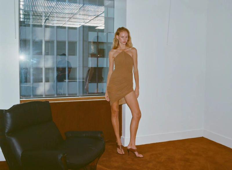 Tess Summer Carter featured in  the Ronny Kobo lookbook for Spring/Summer 2025