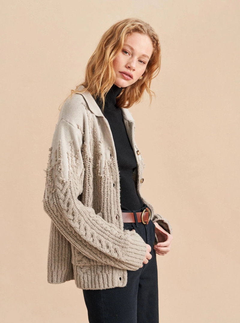 Tess Summer Carter featured in  the La Ligne catalogue for Spring/Summer 2024