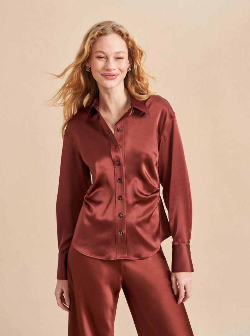 Tess Summer Carter featured in  the La Ligne catalogue for Spring/Summer 2024