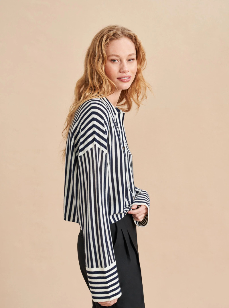 Tess Summer Carter featured in  the La Ligne catalogue for Spring/Summer 2024