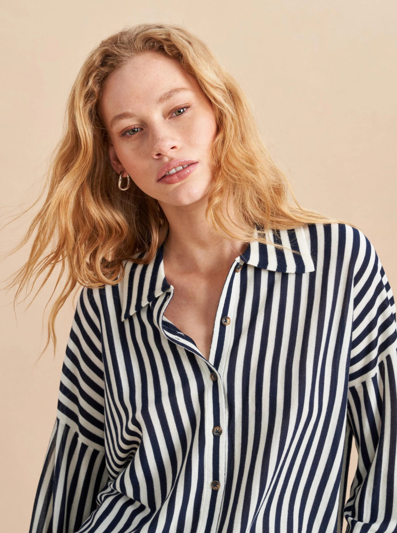 Tess Summer Carter featured in  the La Ligne catalogue for Spring/Summer 2024