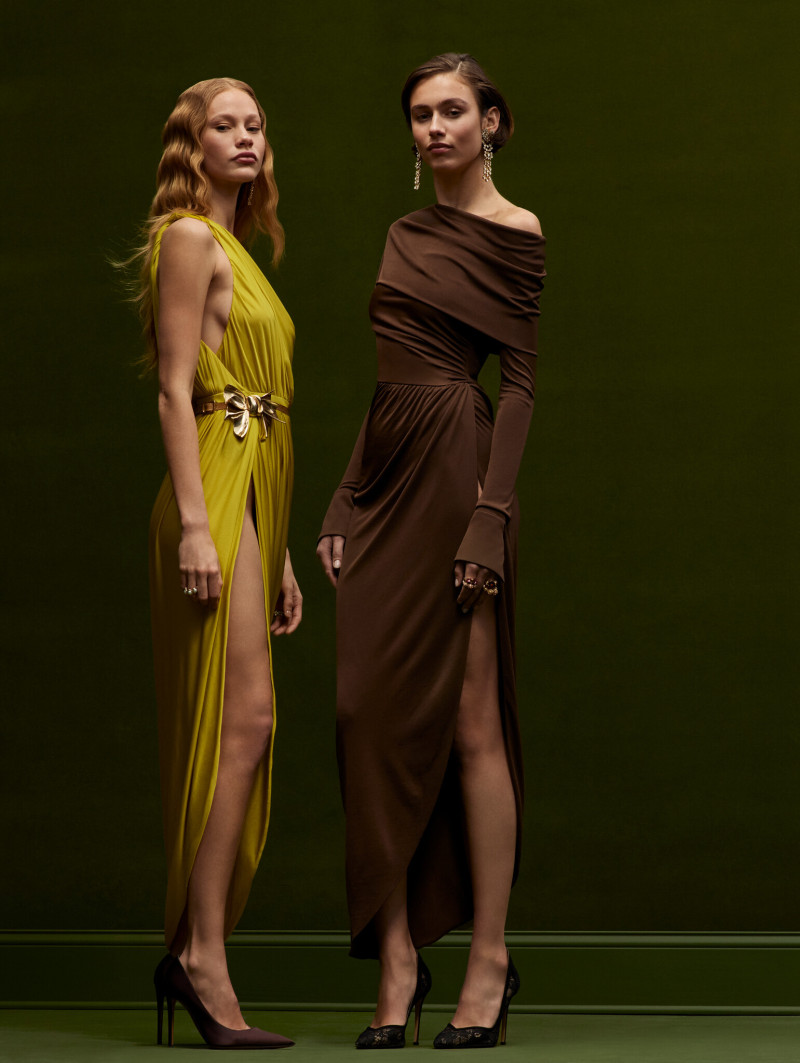 Tess Summer Carter featured in  the Oscar de la Renta lookbook for Spring/Summer 2024