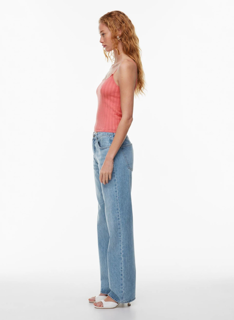 Tess Summer Carter featured in  the Aritzia catalogue for Spring/Summer 2024