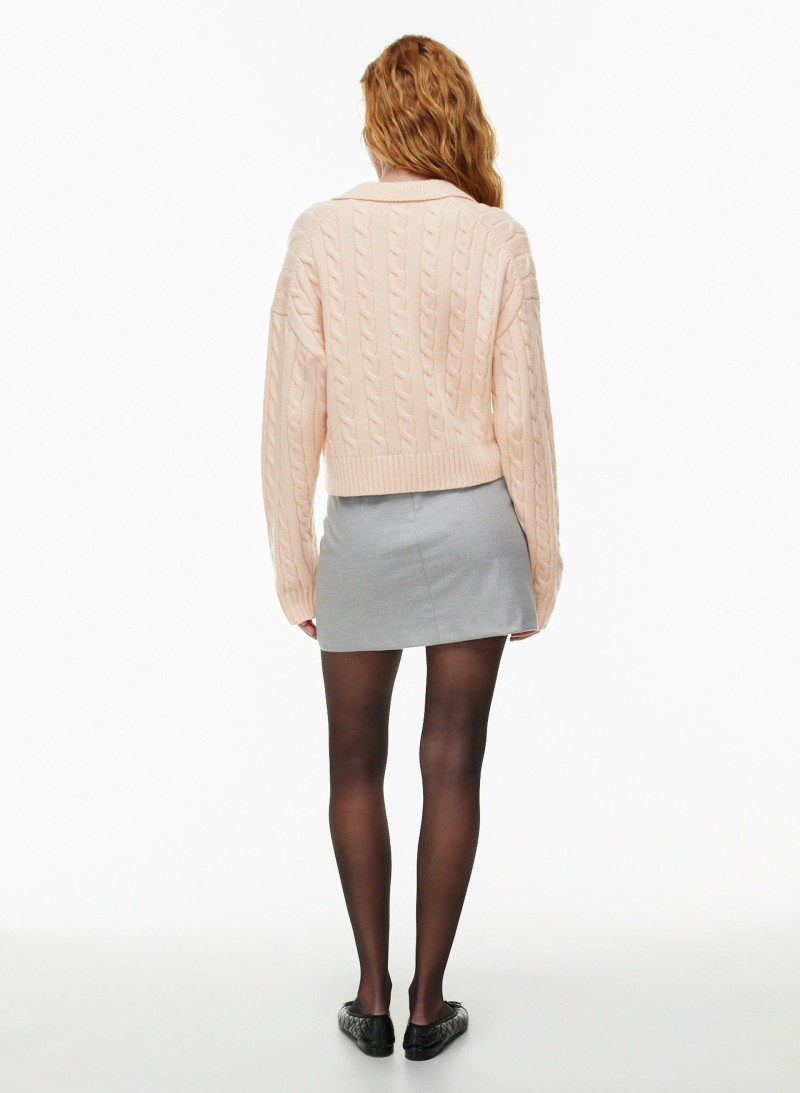 Tess Summer Carter featured in  the Aritzia catalogue for Spring/Summer 2024