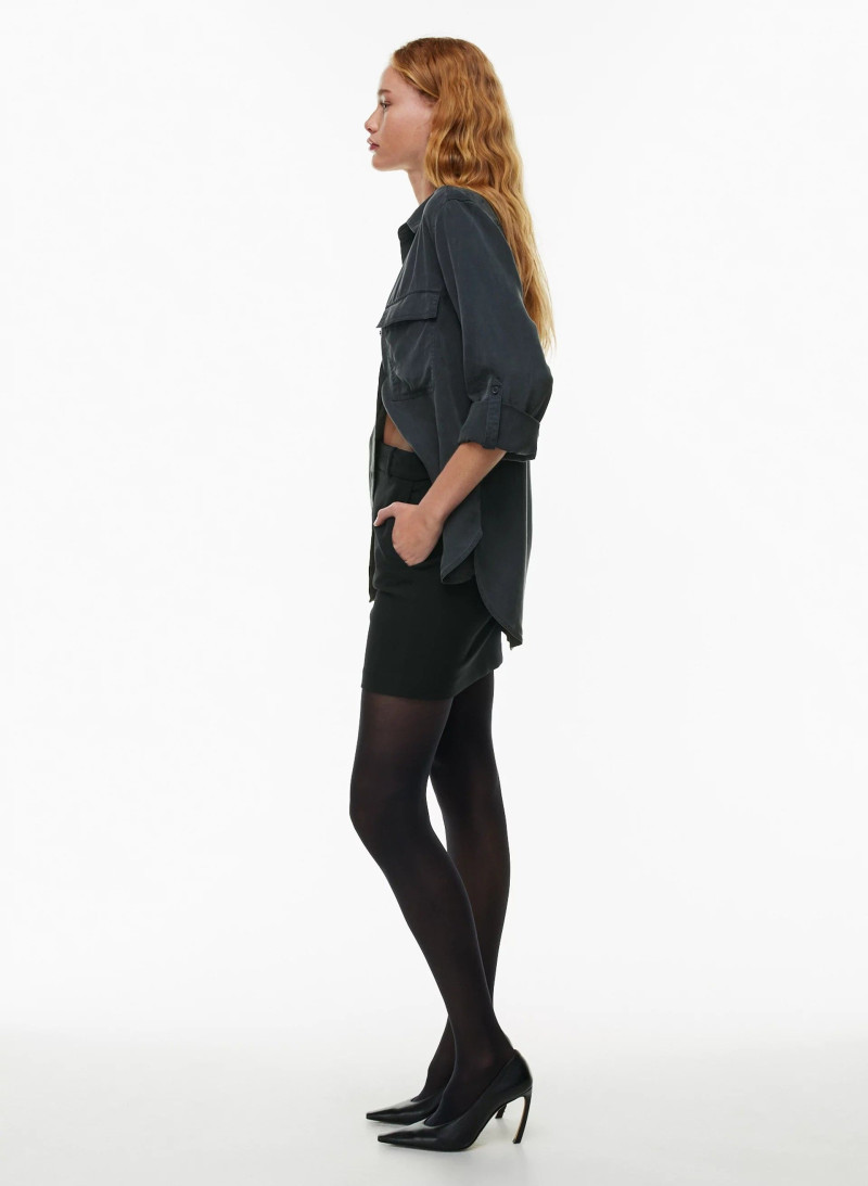 Tess Summer Carter featured in  the Aritzia catalogue for Spring/Summer 2024