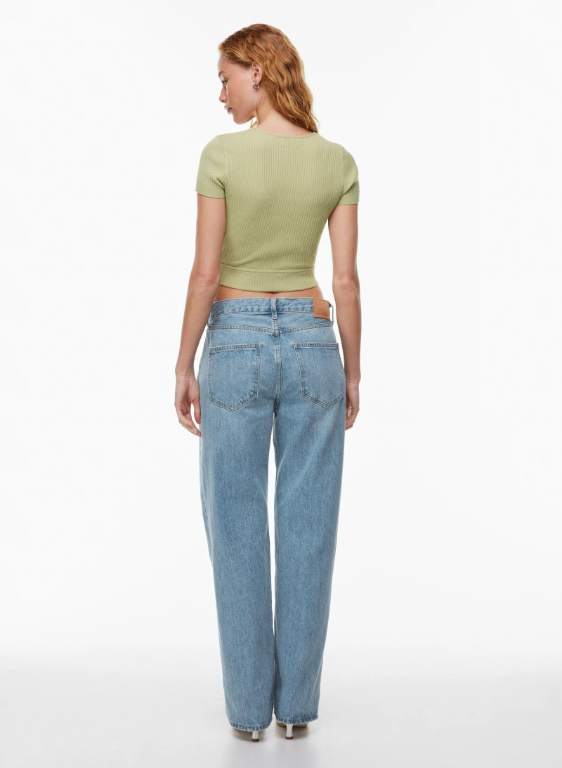 Tess Summer Carter featured in  the Aritzia catalogue for Spring/Summer 2024
