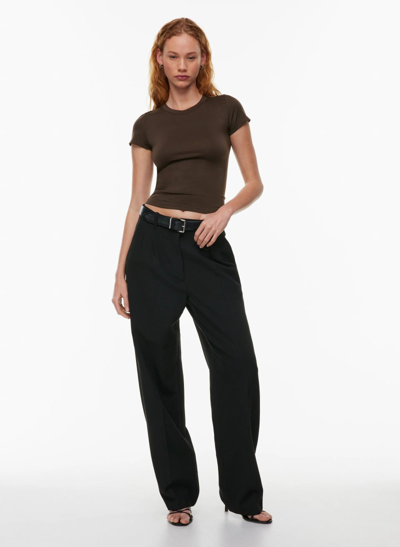Tess Summer Carter featured in  the Aritzia catalogue for Spring/Summer 2024