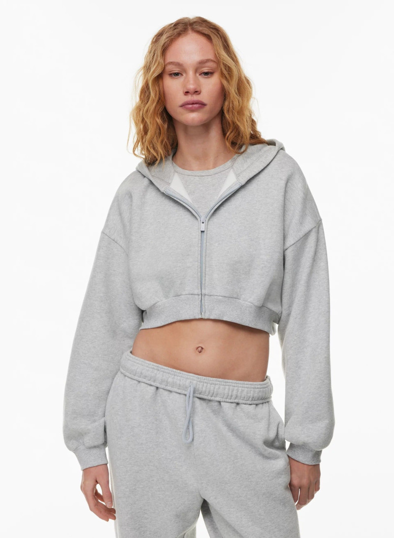 Tess Summer Carter featured in  the Aritzia catalogue for Spring/Summer 2024