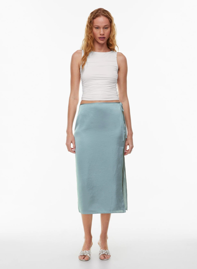 Tess Summer Carter featured in  the Aritzia catalogue for Spring/Summer 2024