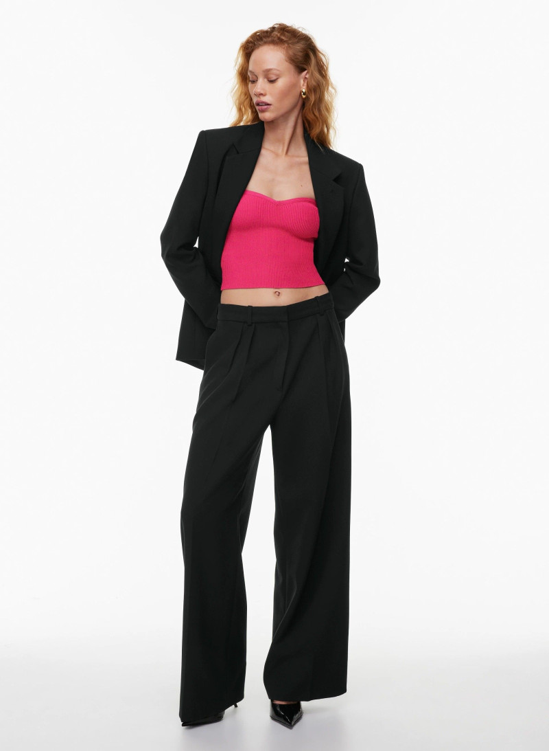 Tess Summer Carter featured in  the Aritzia catalogue for Spring/Summer 2024