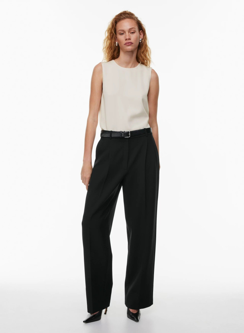 Tess Summer Carter featured in  the Aritzia catalogue for Spring/Summer 2024