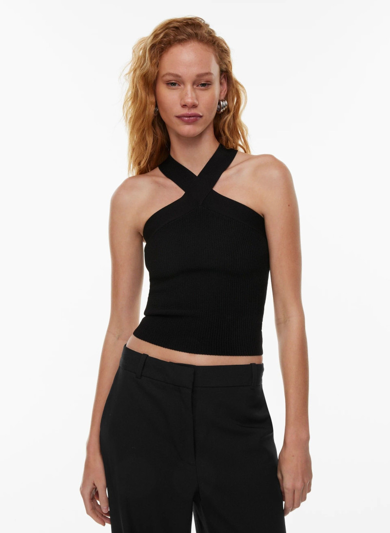 Tess Summer Carter featured in  the Aritzia catalogue for Spring/Summer 2024