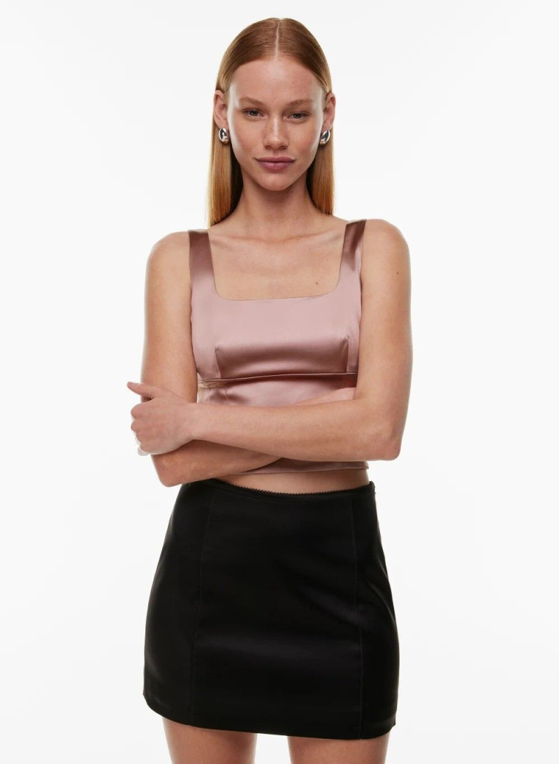 Tess Summer Carter featured in  the Aritzia catalogue for Spring/Summer 2024