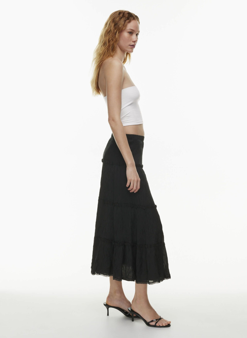 Tess Summer Carter featured in  the Aritzia catalogue for Spring/Summer 2024
