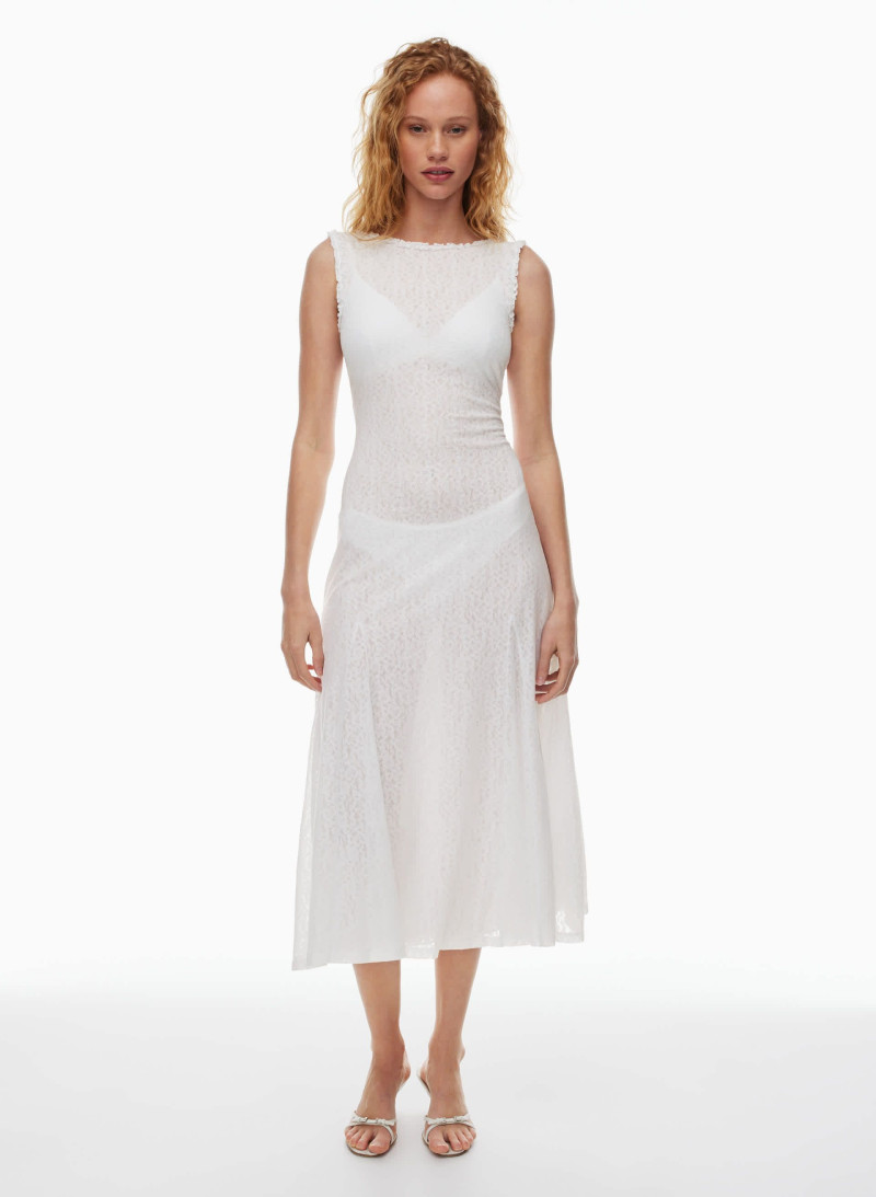 Tess Summer Carter featured in  the Aritzia catalogue for Spring/Summer 2024