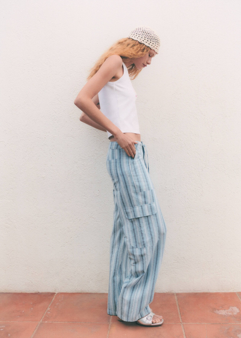 Tess Summer Carter featured in  the Mango lookbook for Summer 2024