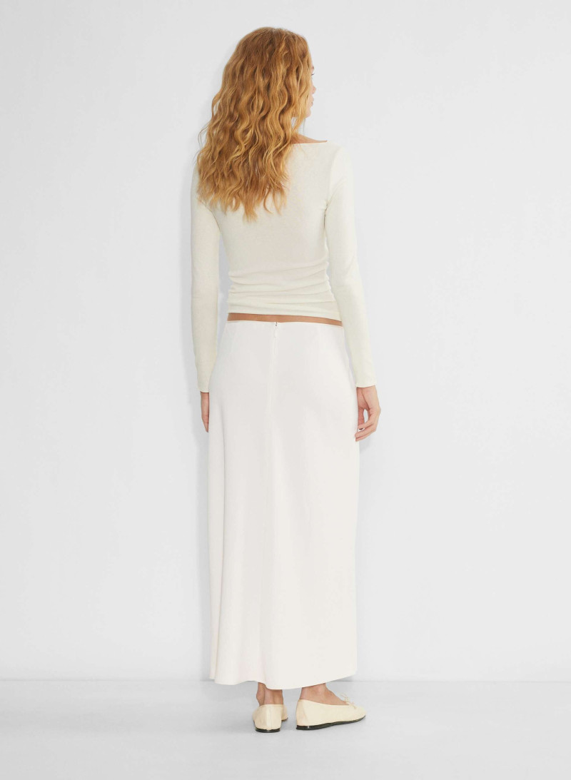 Tess Summer Carter featured in  the Aritzia catalogue for Winter 2024