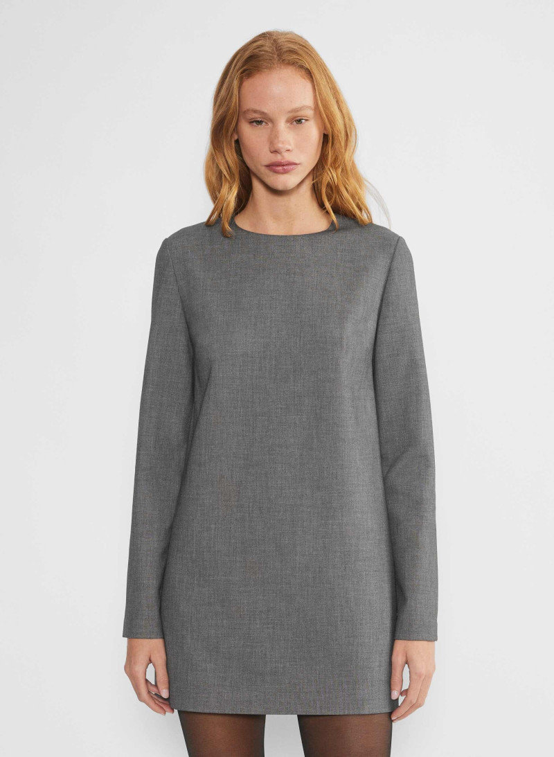 Tess Summer Carter featured in  the Aritzia catalogue for Winter 2024