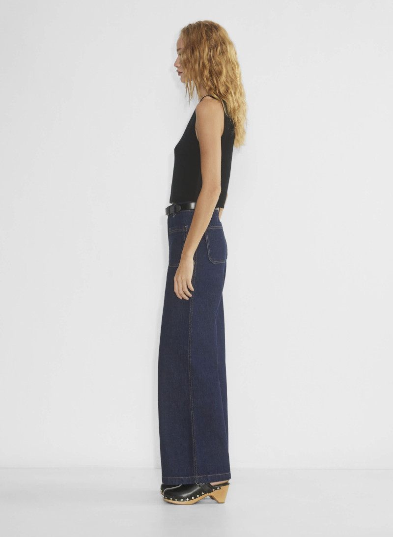Tess Summer Carter featured in  the Aritzia catalogue for Winter 2024