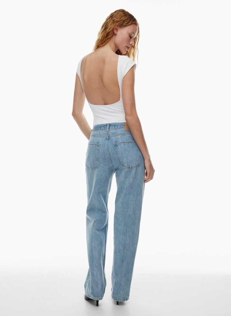 Tess Summer Carter featured in  the Aritzia catalogue for Winter 2024