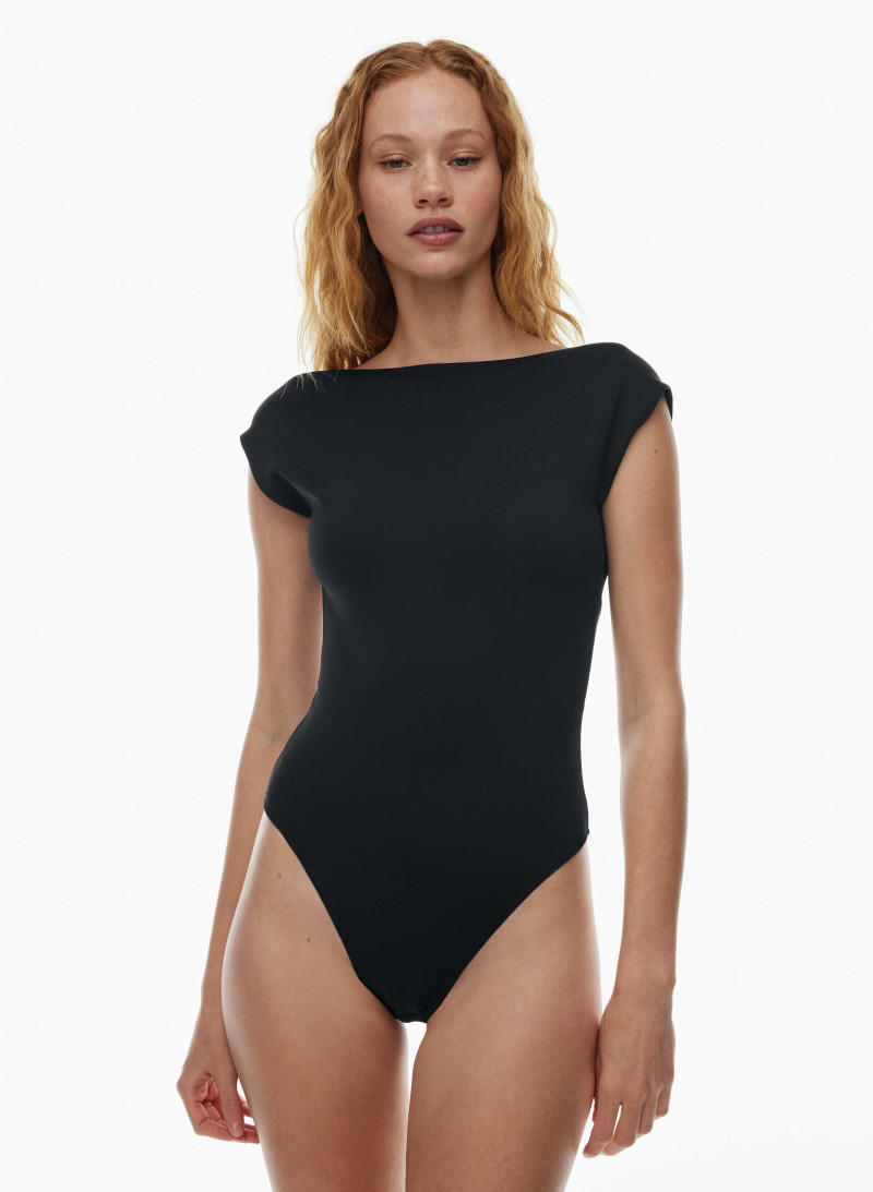 Tess Summer Carter featured in  the Aritzia catalogue for Winter 2024