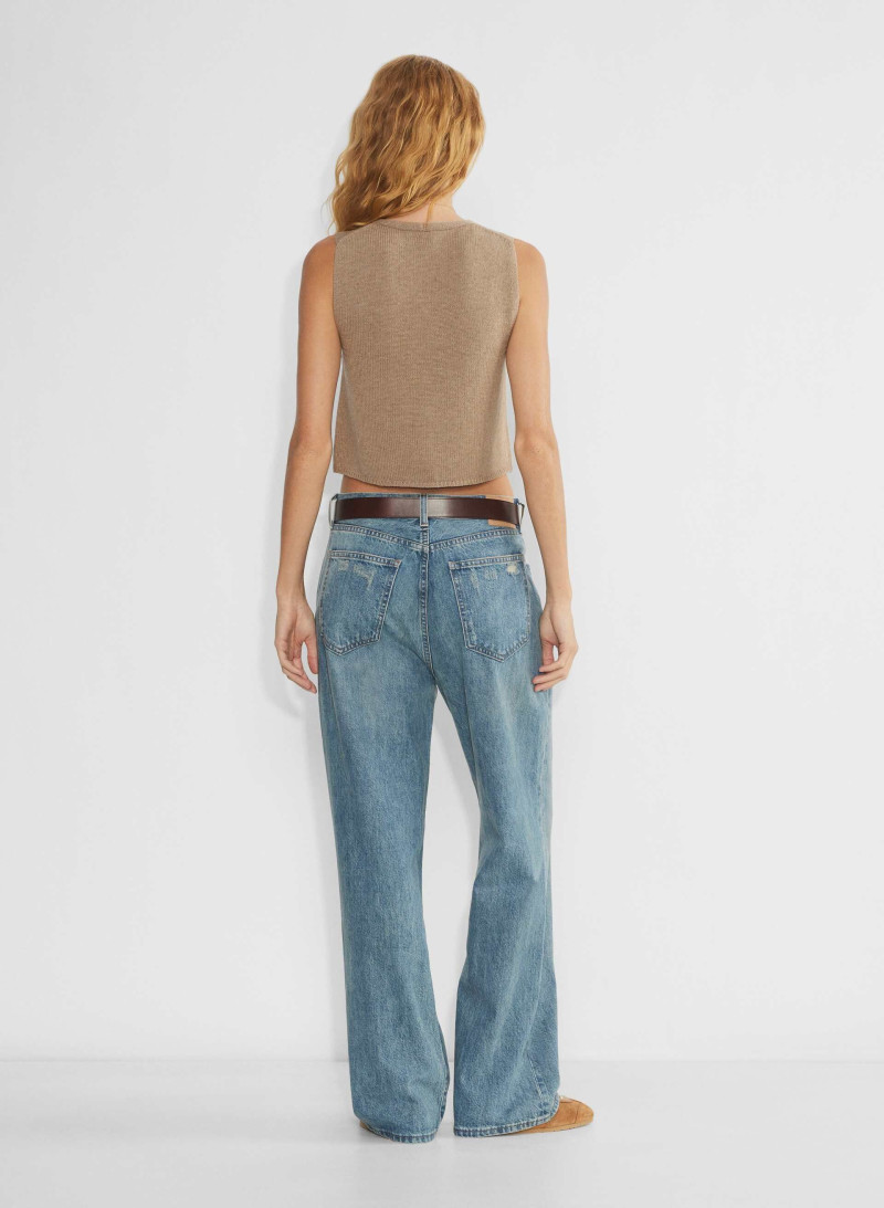 Tess Summer Carter featured in  the Aritzia catalogue for Winter 2024
