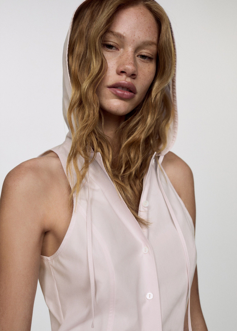 Tess Summer Carter featured in  the Mango catalogue for Spring/Summer 2025