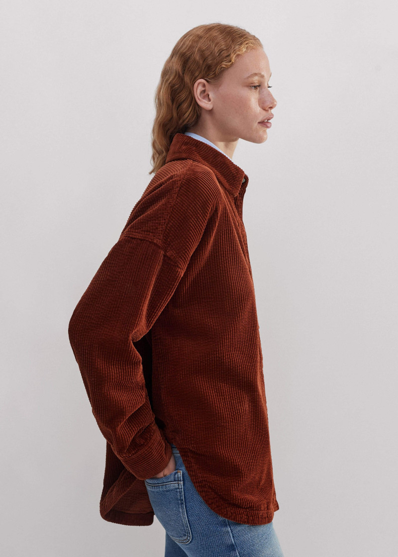 Tess Summer Carter featured in  the ME+EM catalogue for Autumn/Winter 2024