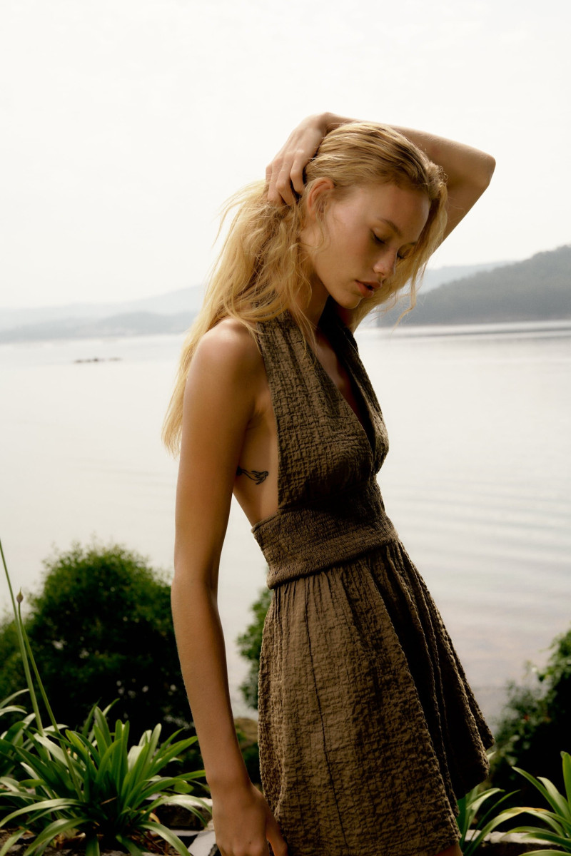 Tess Summer Carter featured in  the Zara catalogue for Summer 2023