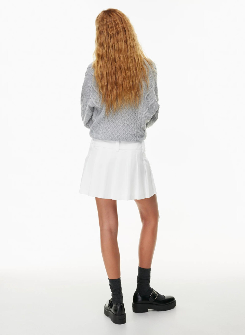 Tess Summer Carter featured in  the Aritzia catalogue for Autumn/Winter 2023