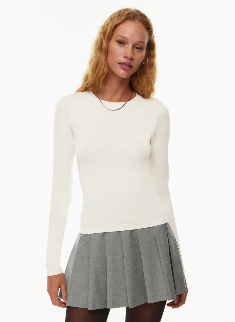 Tess Summer Carter featured in  the Aritzia catalogue for Autumn/Winter 2023