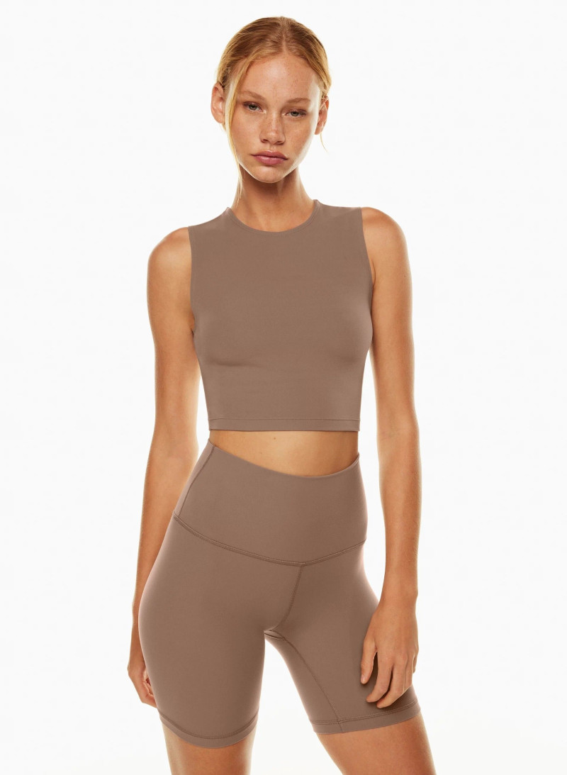 Tess Summer Carter featured in  the Aritzia catalogue for Autumn/Winter 2023