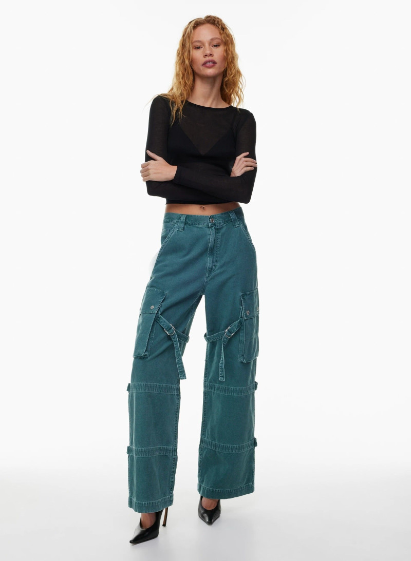 Tess Summer Carter featured in  the Aritzia catalogue for Autumn/Winter 2023