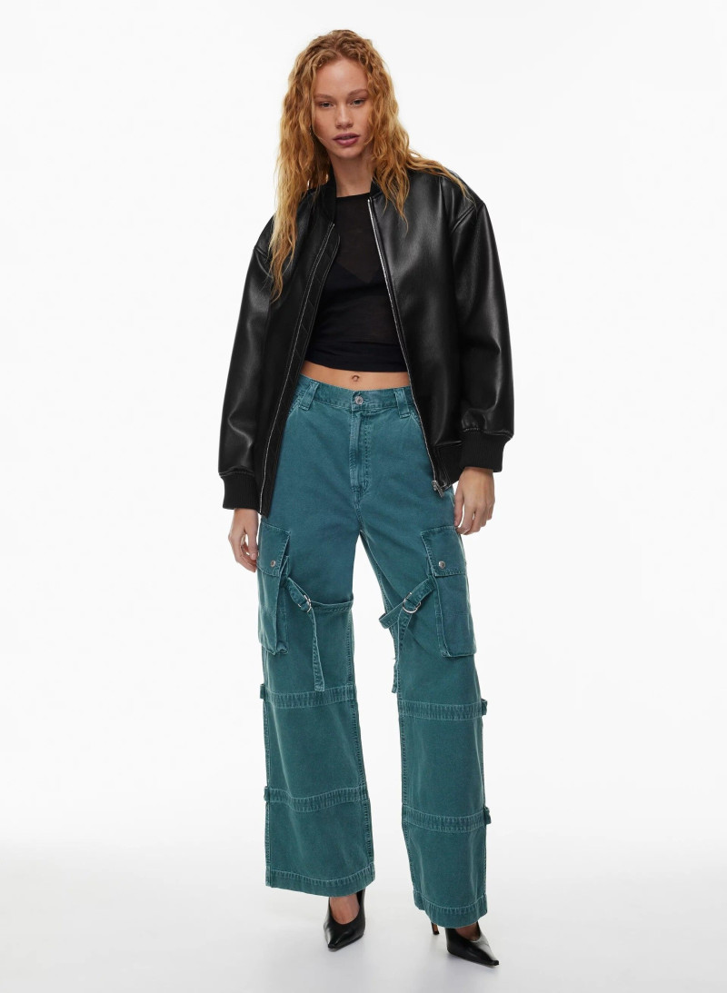 Tess Summer Carter featured in  the Aritzia catalogue for Autumn/Winter 2023