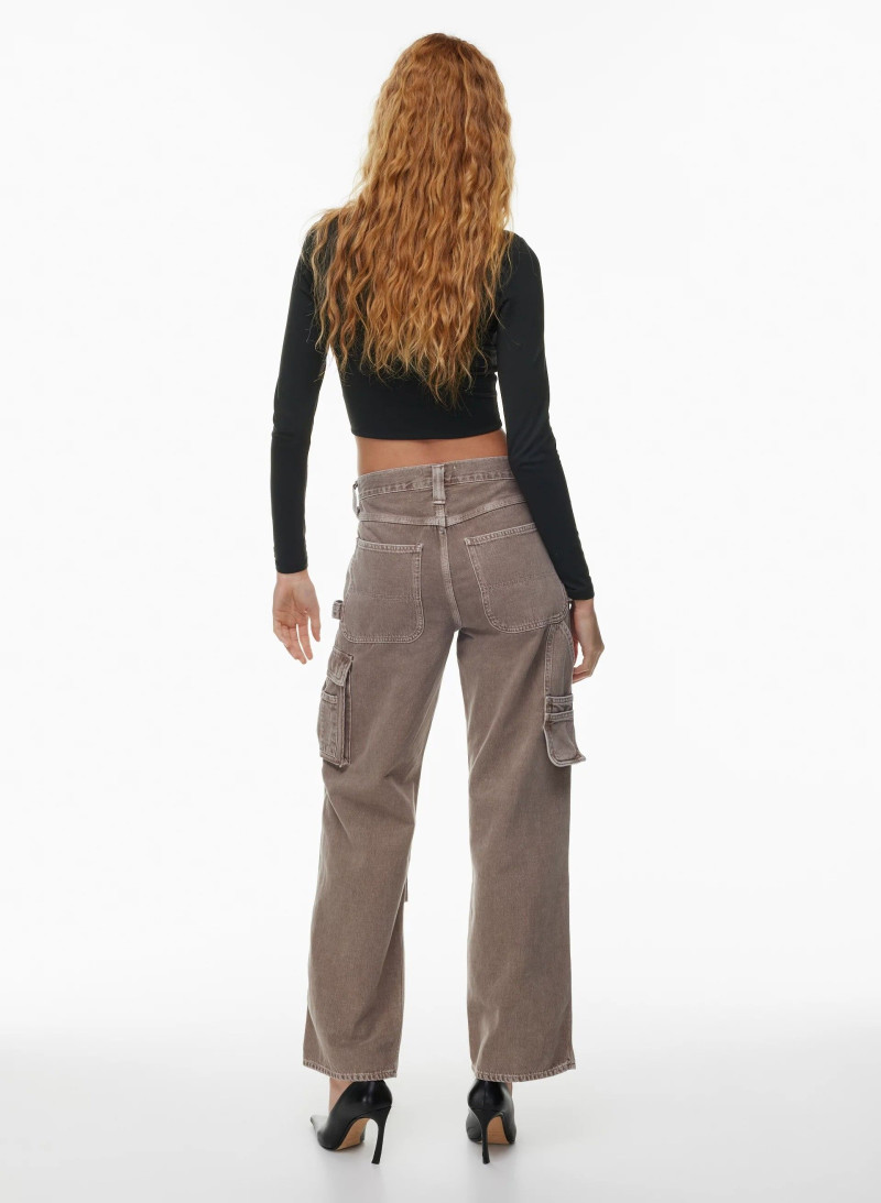 Tess Summer Carter featured in  the Aritzia catalogue for Autumn/Winter 2023