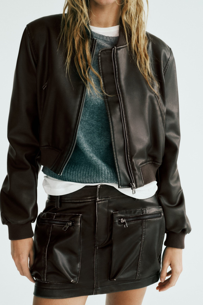 Tess Summer Carter featured in  the Zara catalogue for Autumn/Winter 2023