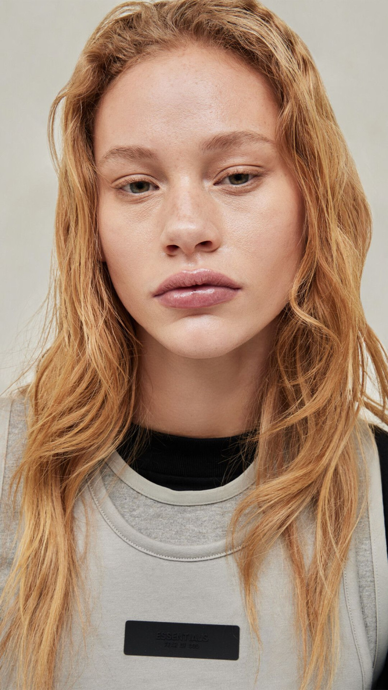 Tess Summer Carter featured in  the Fear Of God lookbook for Winter 2023