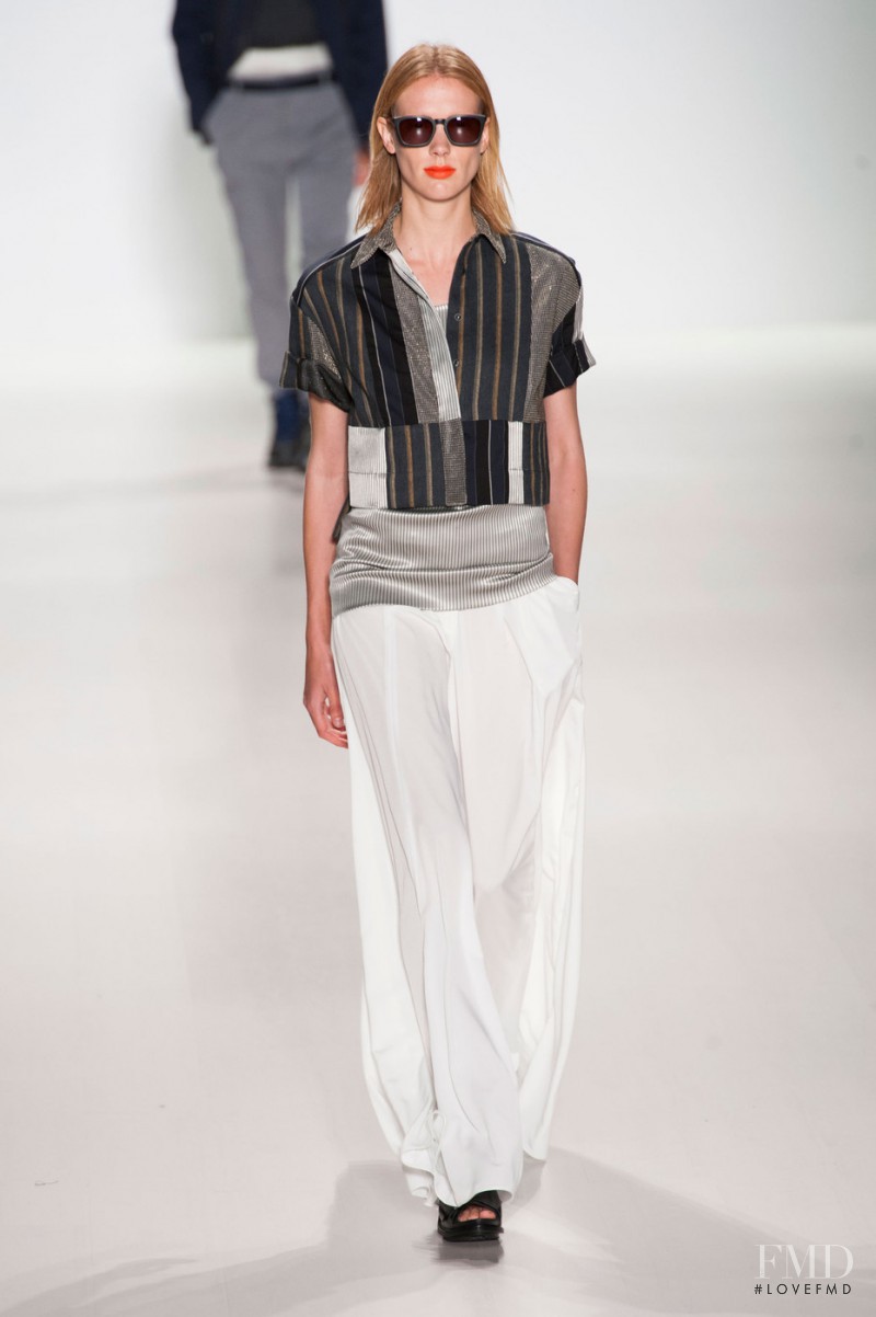 Annely Bouma featured in  the Richard Chai Love fashion show for Spring/Summer 2015