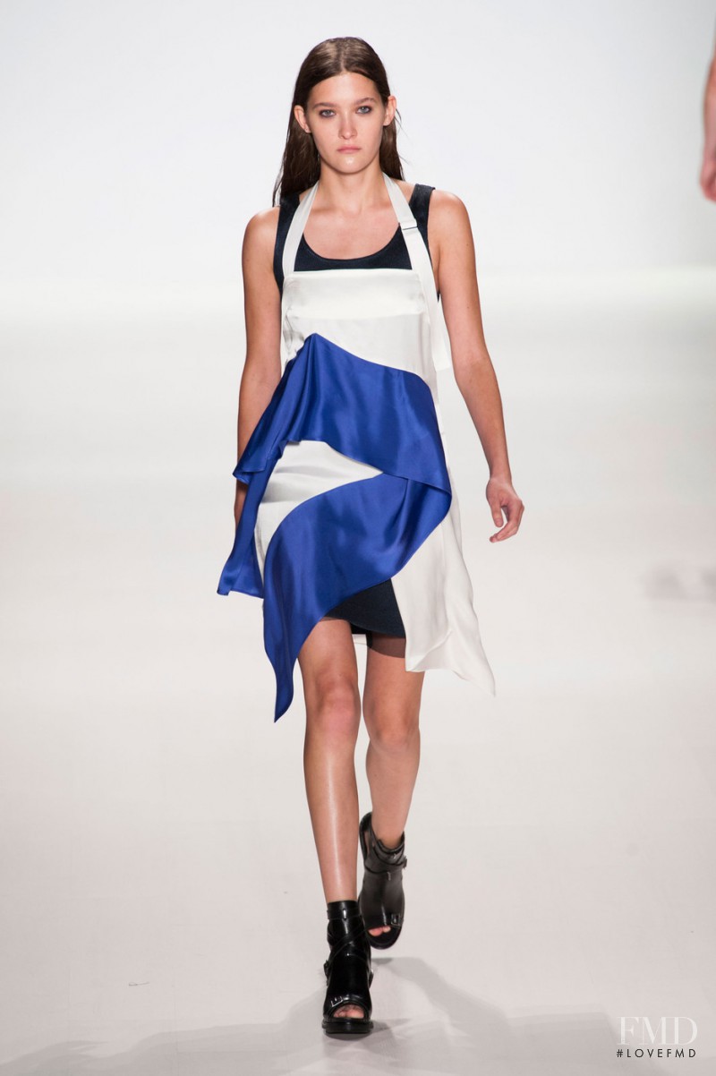 Emma Waldo featured in  the Richard Chai Love fashion show for Spring/Summer 2015