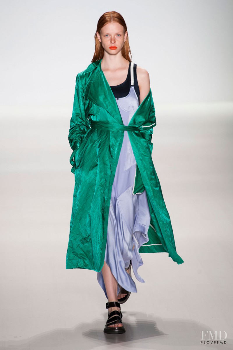 Daniela Witt featured in  the Richard Chai Love fashion show for Spring/Summer 2015