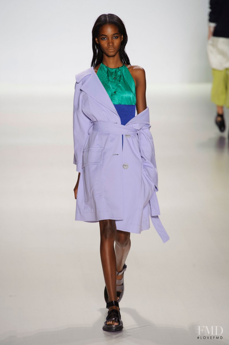 Tami Williams featured in  the Richard Chai Love fashion show for Spring/Summer 2015