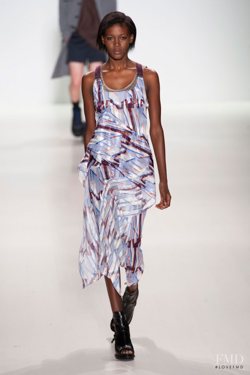 Kai Newman featured in  the Richard Chai Love fashion show for Spring/Summer 2015