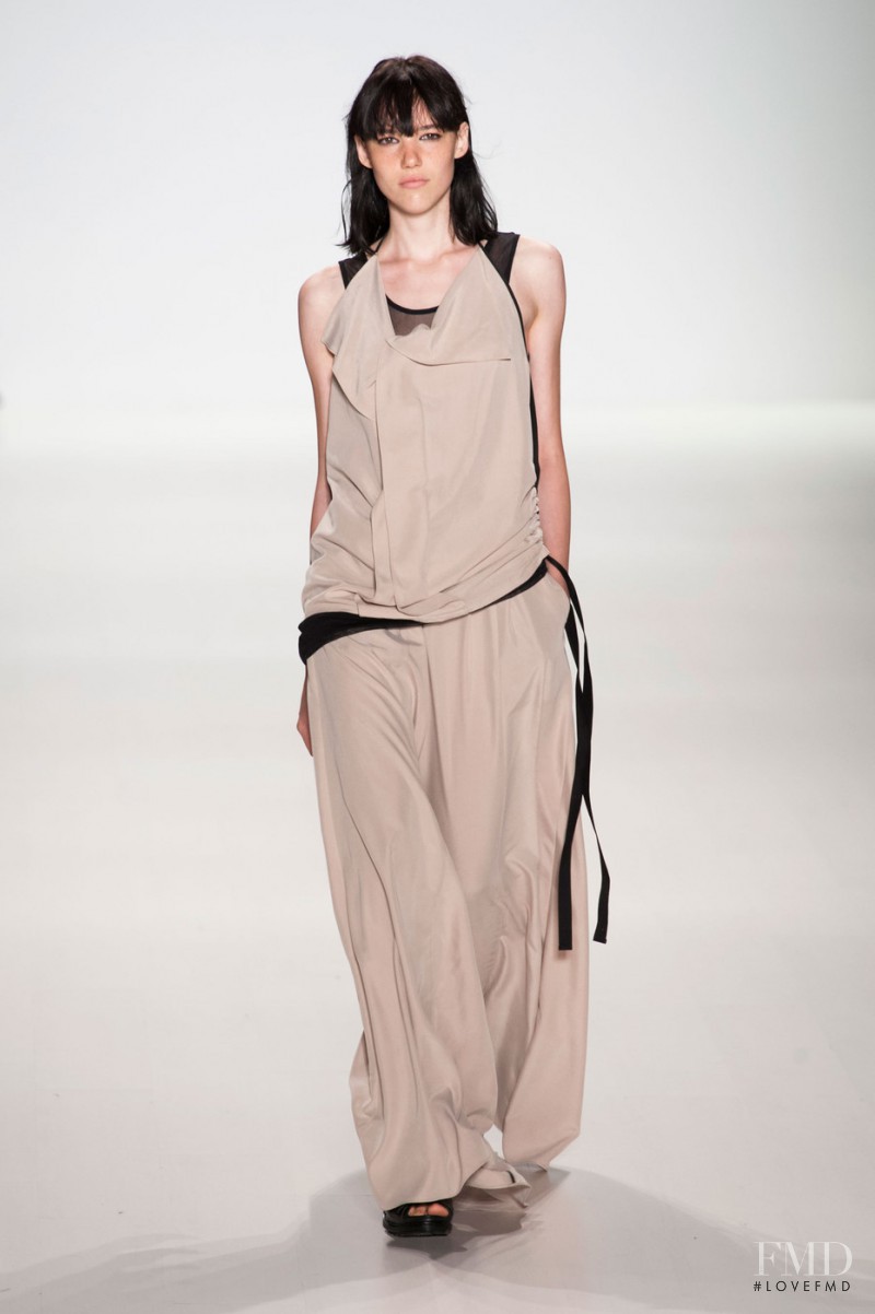 Anya Lyagoshina featured in  the Richard Chai Love fashion show for Spring/Summer 2015